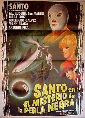 SANTO EN EL MISTERIO DE LA PERLA NEGRA